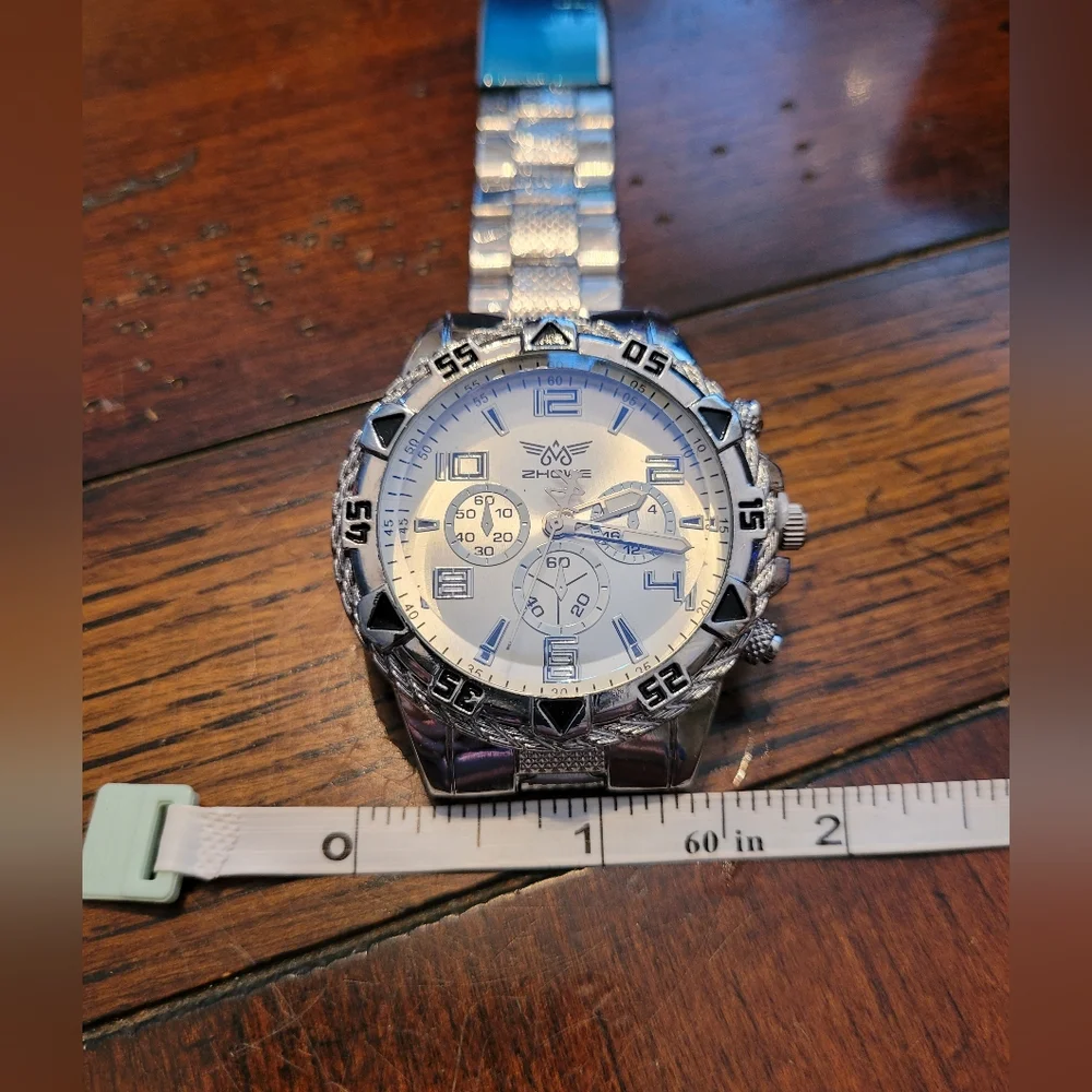 Howe Silver Chronograph Men's Watch